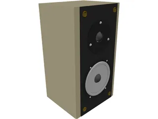 Speaker 3D Model