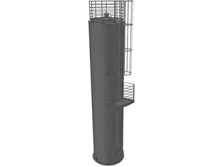 Water Tank 3D Model