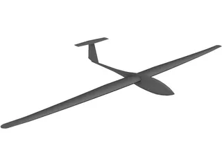 DG300 Glider 3D Model