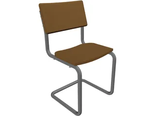 Chair Cantilever 3D Model