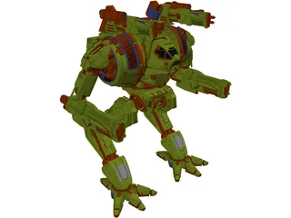 BloodAsp Battletech 3D Model