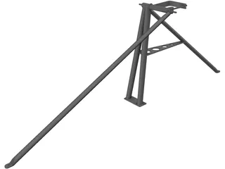 Rowing Rigger 3D Model