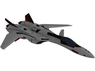 YF-19 Excalibur 3D Model