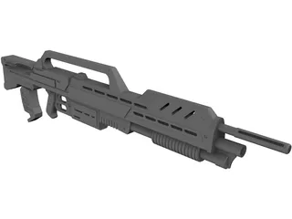 Morita Assault Rifle 3D Model