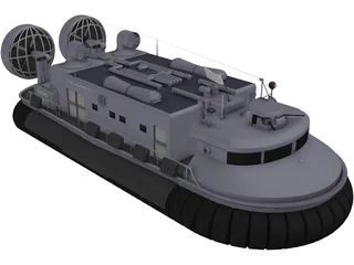 Hovercraft 3D Model