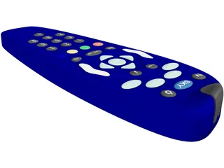 Remote Control 3D Model