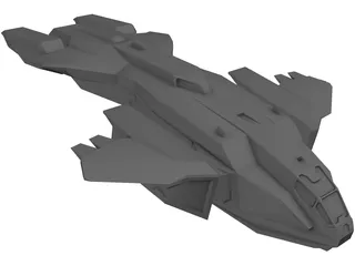 Pelican Dropship 3D Model