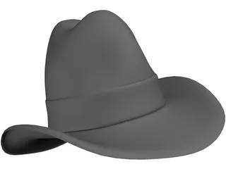 Cowboy Hat 3D Model