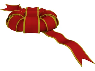 Fancy Bow 3D Model