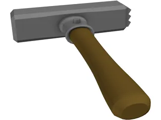 Masonry Hammer 3D Model