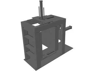Mold Press 3D Model