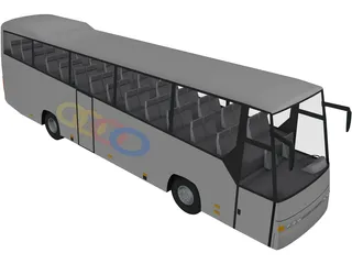 Volvo Bus 3D Model