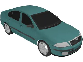 Skoda Octavia (2004) 3D Model