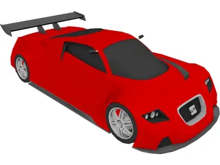 Seat Concept 3D Model