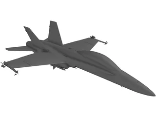 F/A-18C Super Hornet 3D Model