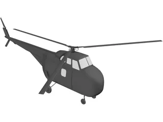 Sikorsky H-19 Chickasaw 3D Model