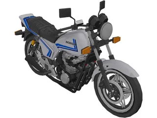 Honda CBR750 3D Model