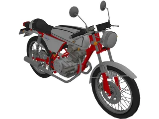 Honda Dream 50 3D Model