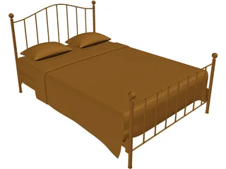 Bed Iron 3D Model