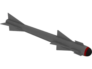 Missile AA8 Aphid 3D Model