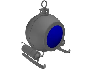 Bathyscaphe 3D Model