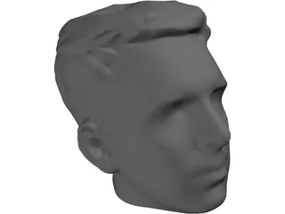 Head Male 3D Model