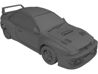 Subaru Impreza WRX (2000) 3D Model