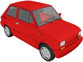 Fiat Maluch 3D Model