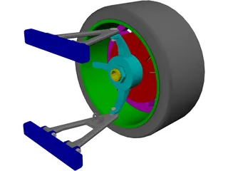 Wheel 3D Model