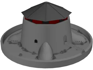 Murney Tower 3D Model