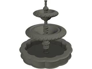 Fountain  3D Model