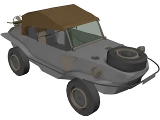 Schwimmwagen 3D Model