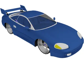 Mitsubishi 3000GT [Tuned] 3D Model