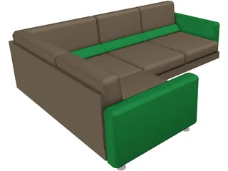 Couch 3D Model