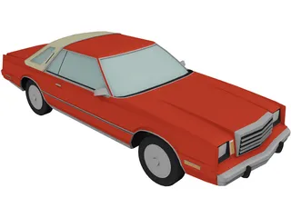 Dodge Mirada (1980) 3D Model