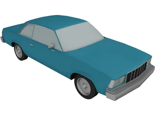 Chevrolet Malibu (1978) 3D Model