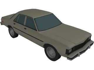 Plymouth Aspen (1981) 3D Model