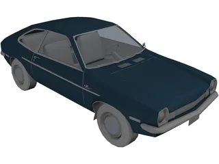 Ford Pinto (1973) 3D Model