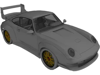 Porsche 911 GT3 3D Model