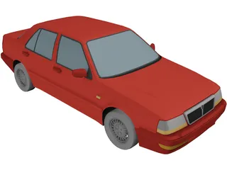 Lancia Thema 8.32 (1987) 3D Model