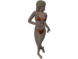 Lady 3D Model