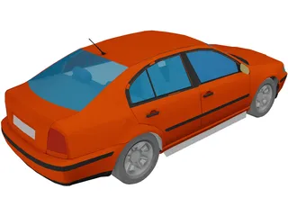 Skoda Octavia 3D Model