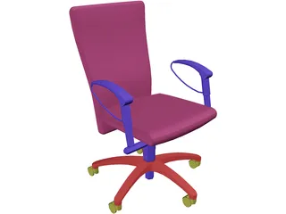 Chair Arms Task 3D Model