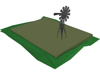 Windmill 3D Model