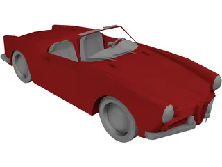 Alfa Romeo Guilietta Spider 3D Model