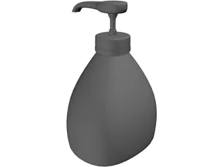 Liquid Soap Dispenser 3D Model