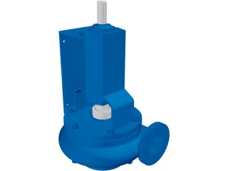 Centrifugal Pump Halco 2500 Supreme 3D Model