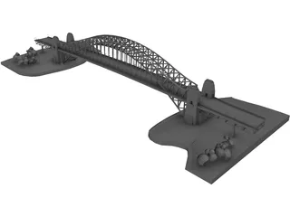 Iron Bridge 3D Model