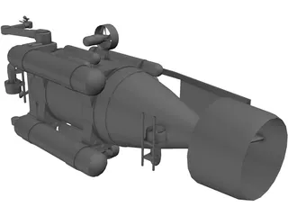 Submersible 3D Model