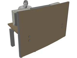 Console 3D Model